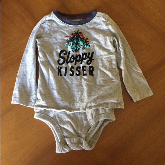 sloppy kisser onesie